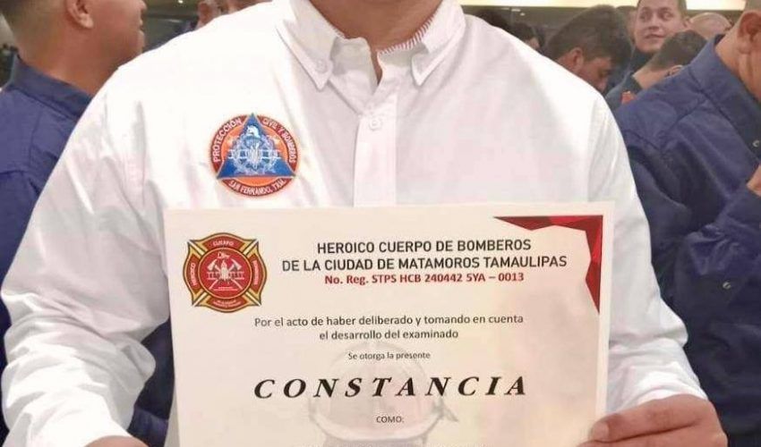 ¡Bomberos certificados!