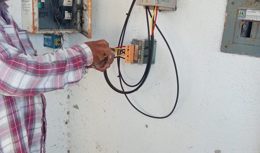 Restablecimiento de agua en el ejido Ampl. Vergeles